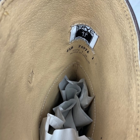 Frye Womens Lindsey Plate Tall Riding Boots Brown 6.5 - Picture 13 of 15